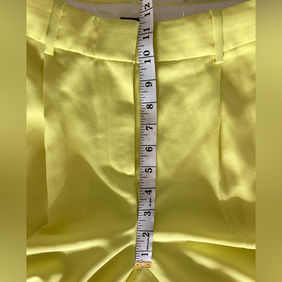 J crew lemon sorbet city crepe pants size 4 dress pants - Picture 7 of 8
